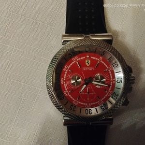 Red Ferrari watch 1234g
